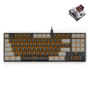 E-YOOSO Z-13 Single Light 89 Keys Mechanical Keyboard Black/Gray