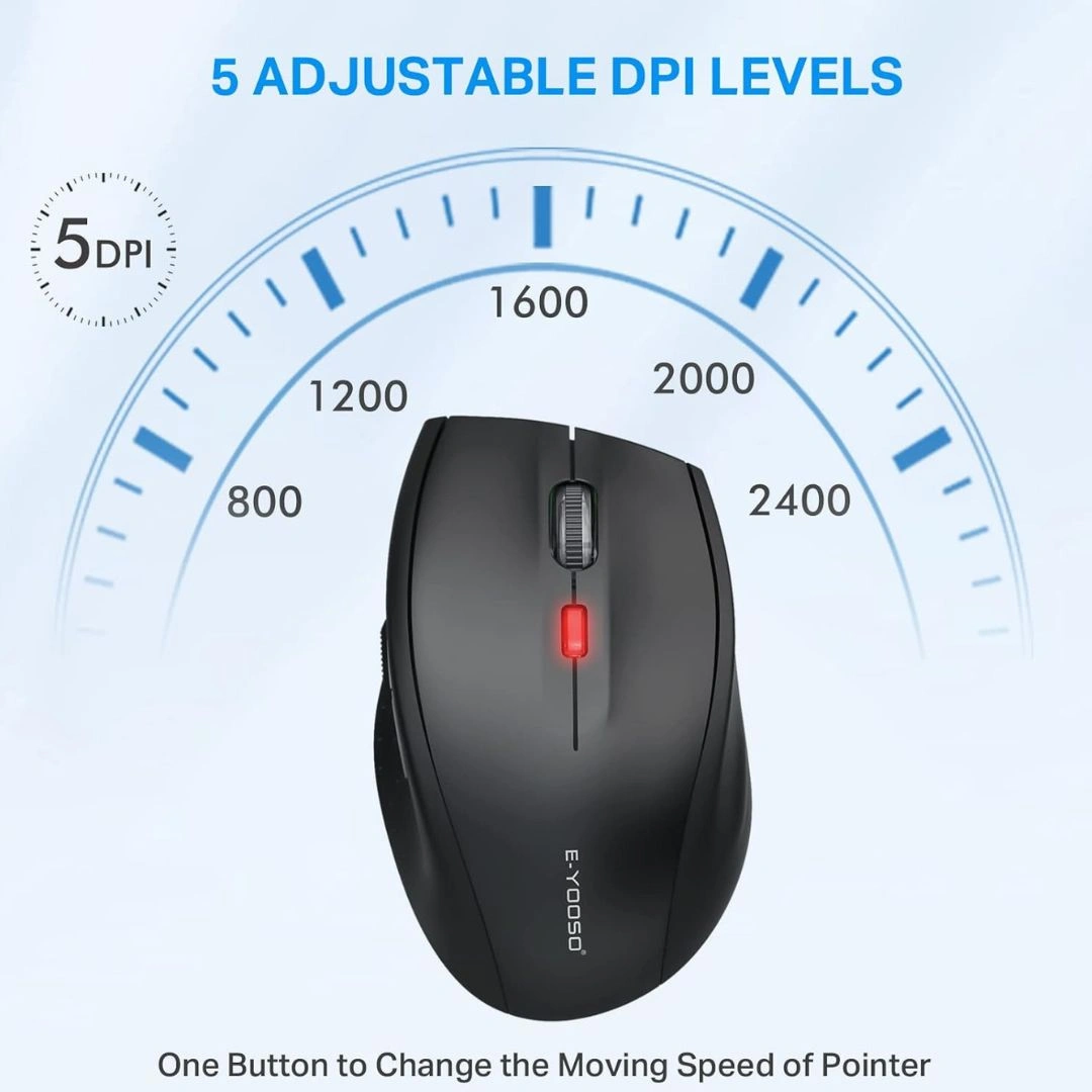 E-YOOSO E-1191 Bluetooth Mouse with Adjustable DPI - Image 5