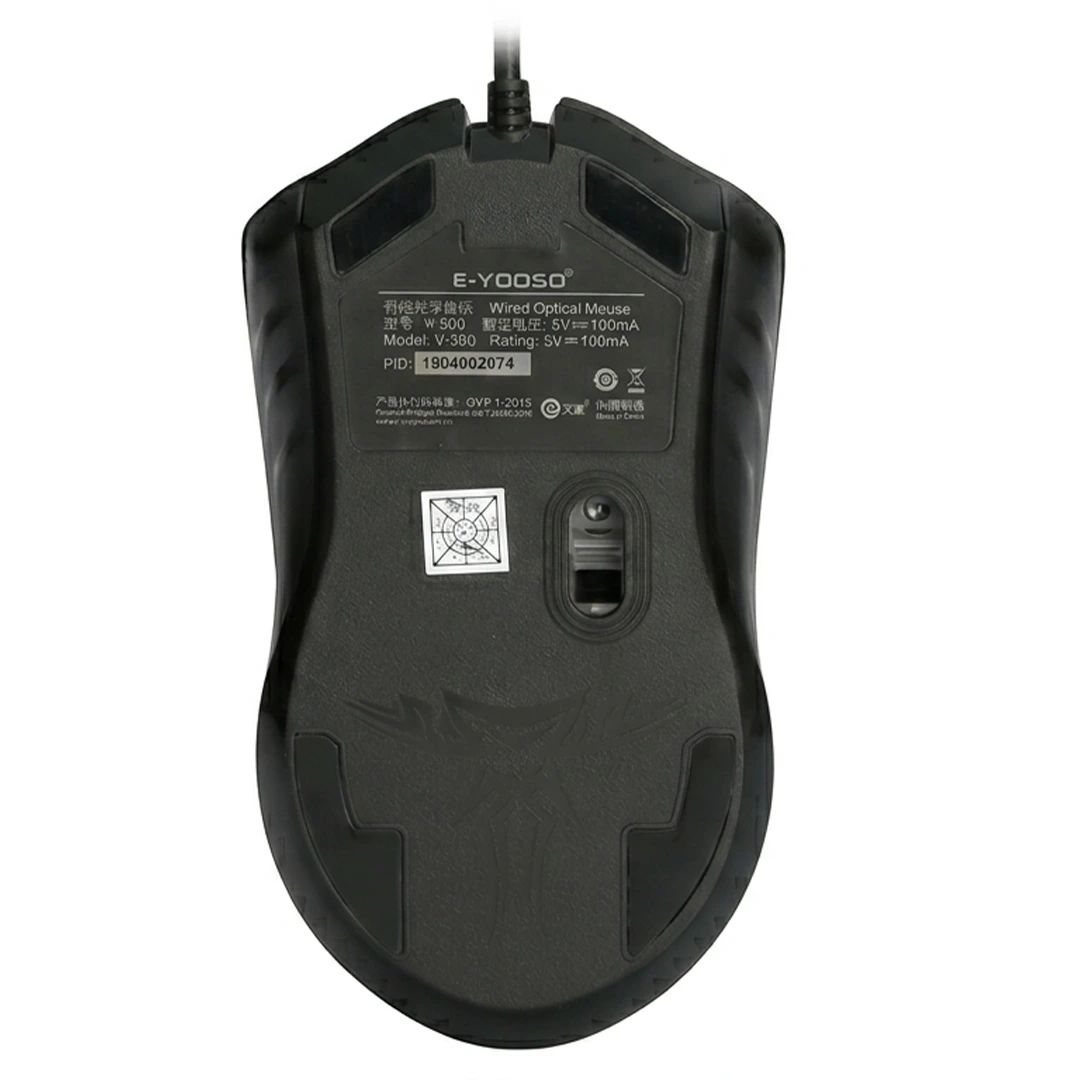 E-YOOSO V-1000 Wired Mouse 1000 DPI Ergonomic USB - Image 6