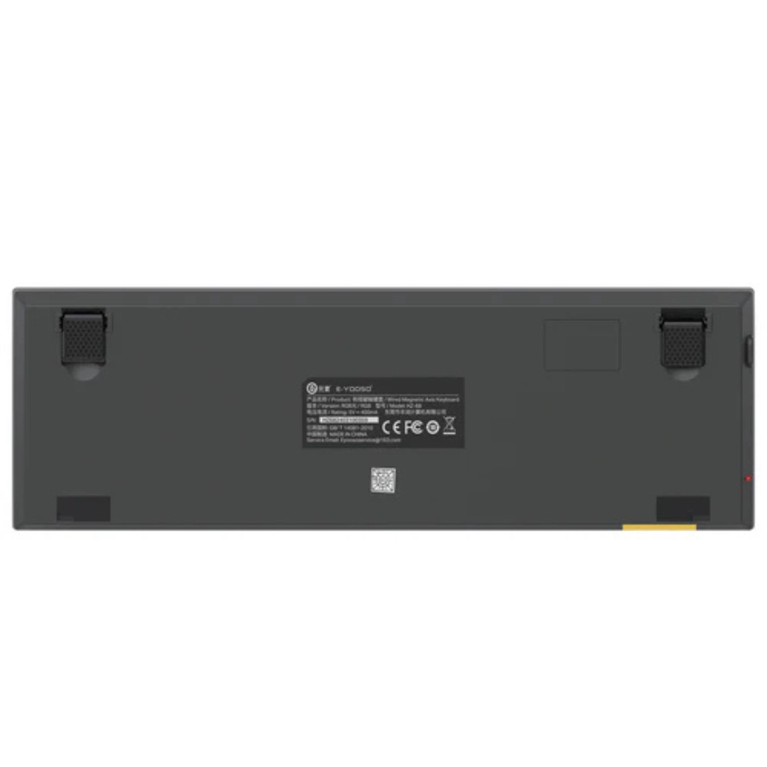 E-YOOSO HZ-68 RGB 68-Keys Hot-Swappable Mechanical Keyboard Gradient Grey - Image 3