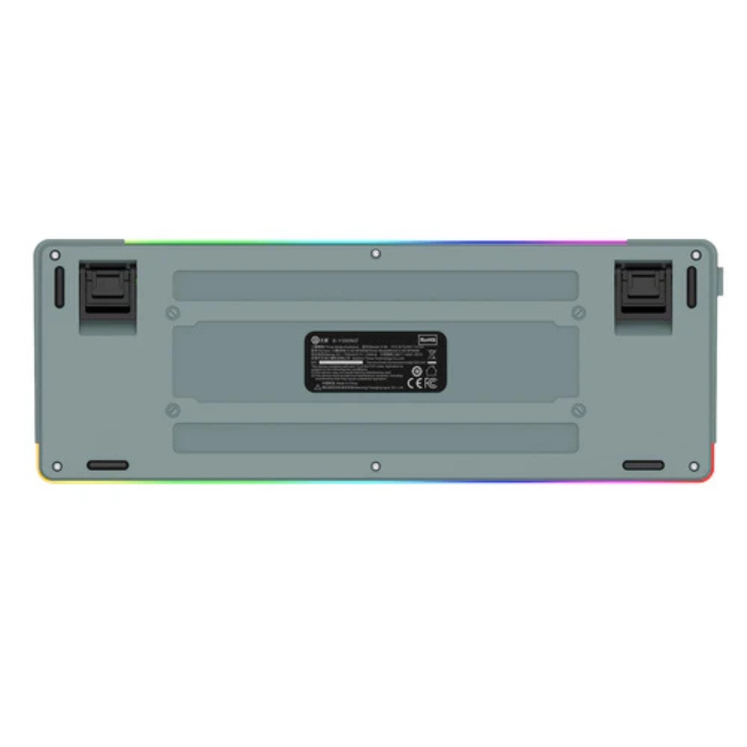 E-YOOSO Z-68 Tri-Mode RGB 67 Keys Mechanical Keyboard Gradient Grey - Image 5