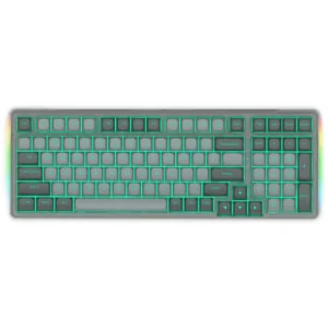 E-YOOSO Z-99 99-Key Mechanical Keyboard Monochrome White/Blue/Purple & Dark/Light Gray