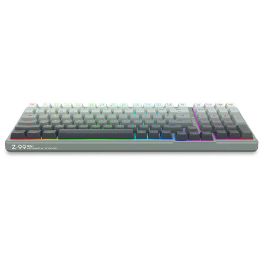 E-YOOSO Z-99 Tri-Mode RGB 99-Keys Mechanical Keyboard Gradient Grey - Image 6