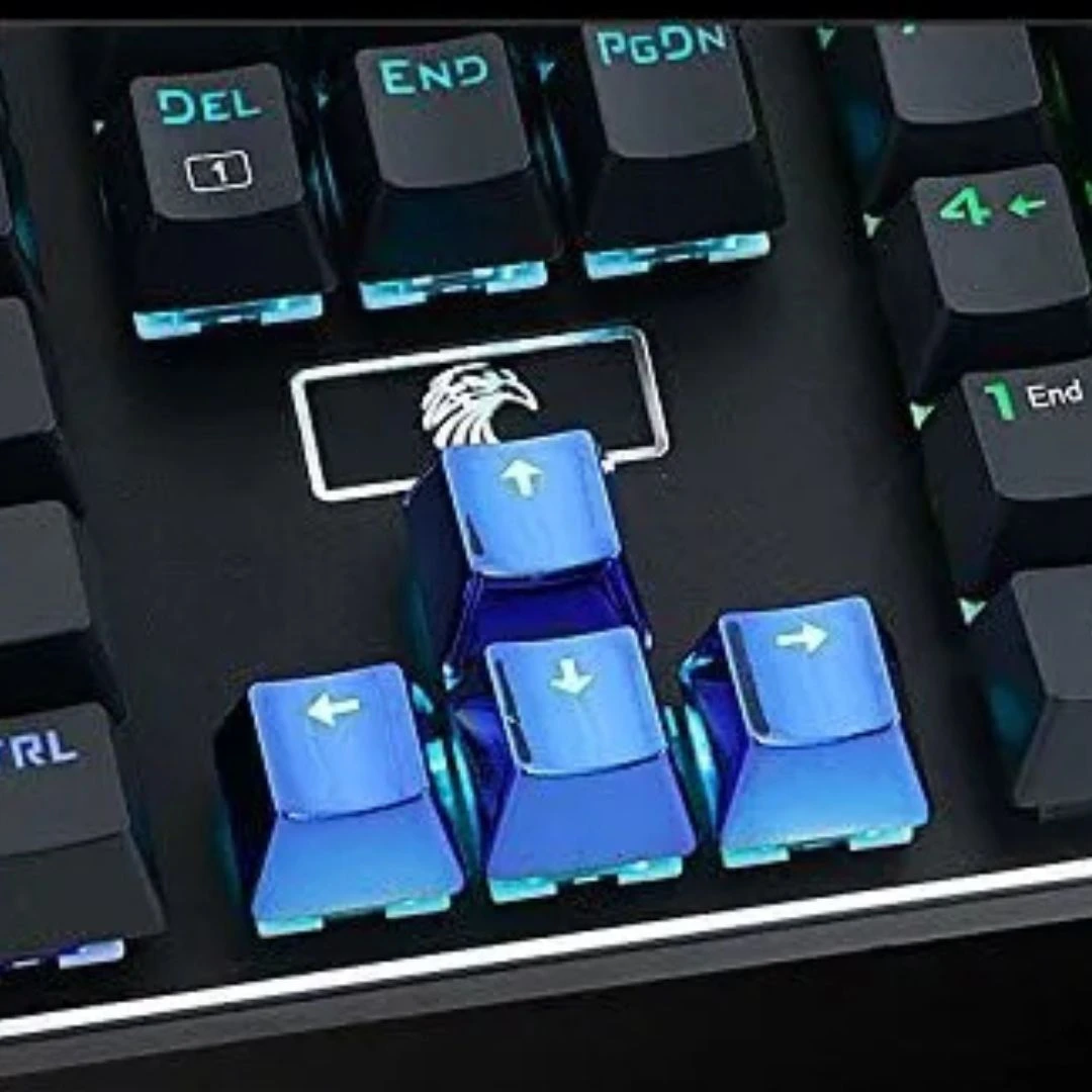 E-YOOSO 12Pcs PBT Metal Keycaps for Mechanical Keyboard - Image 3