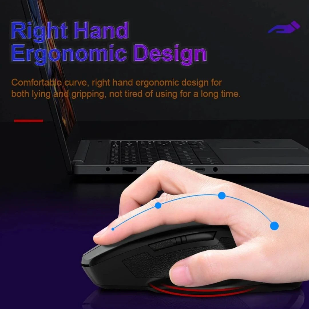 E-YOOSO E1141 Wireless Mouse with DPI Control & Sleep Mode - Image 5