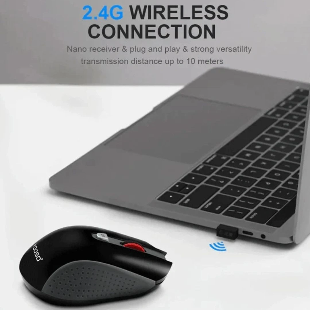 E-YOOSO E-1030 Wireless Optical Mouse – Ergonomic & Reliable - Image 3