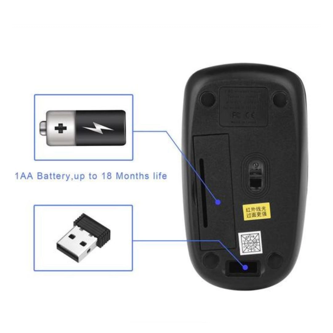 E-YOOSO E-1070 Wireless Mouse with CPI & Power Saving - Image 6