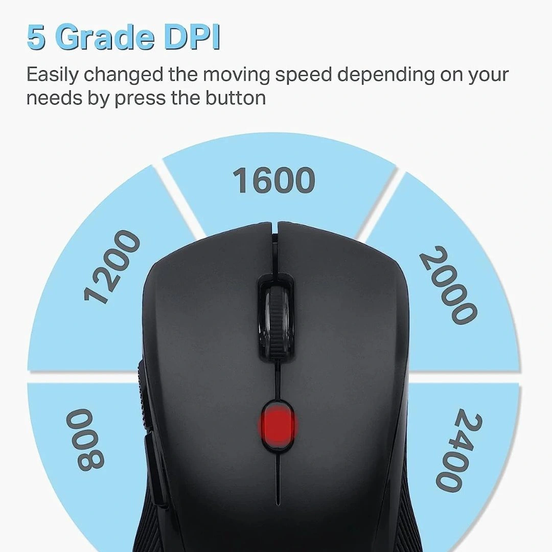 E-YOOSO E-1131 Wireless Mouse with 4800 DPI Control - Image 5