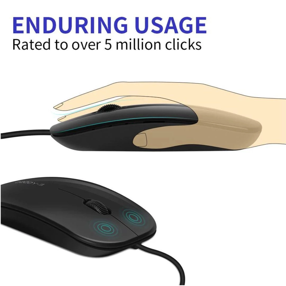 E-YOOSO V3000 Wired Optical Mouse - Image 3