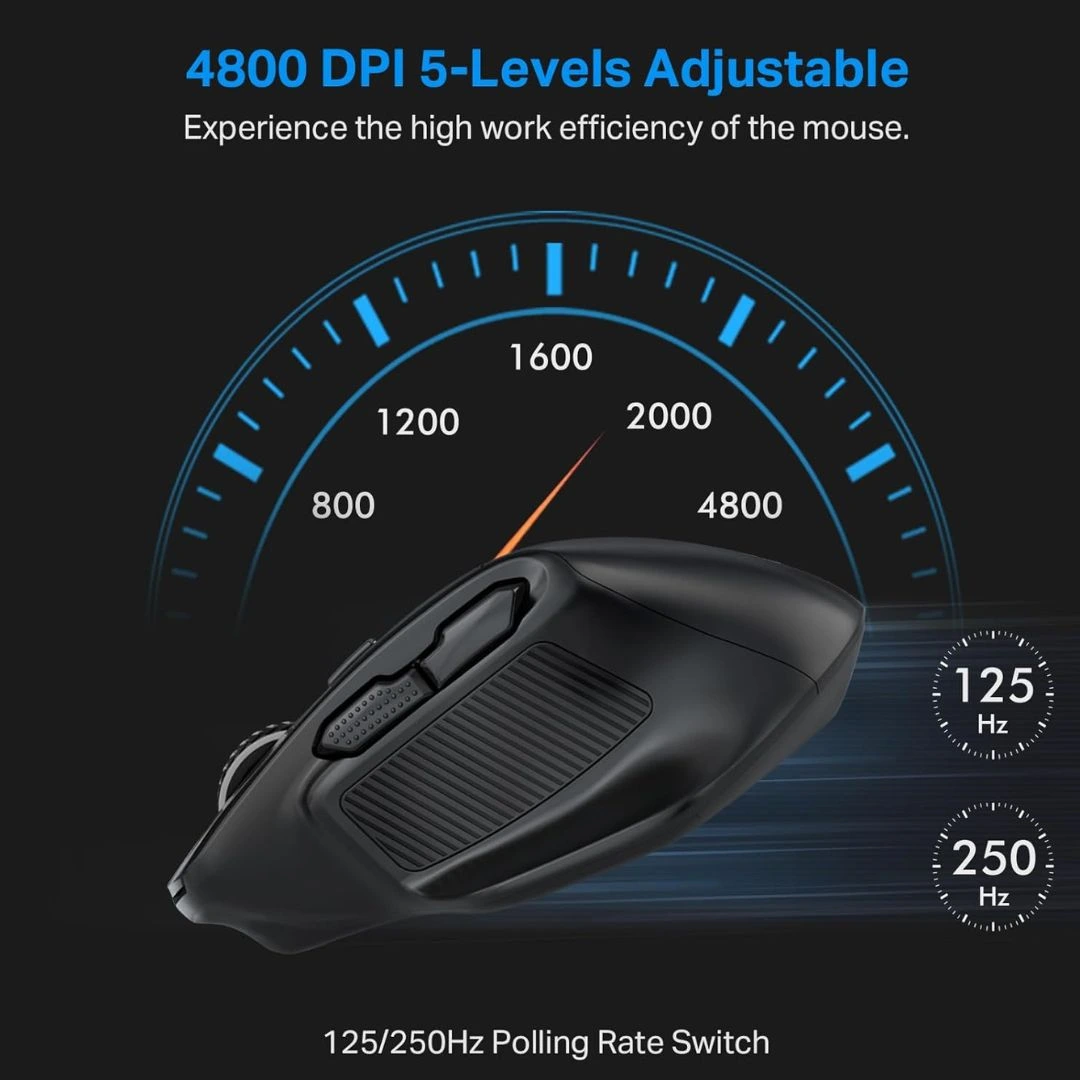 E-YOOSO X-31 Dual Mode Wireless Mouse with 4800 DPI - Image 6