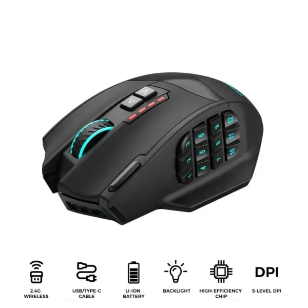 X-33 RGB Wireless Gaming Mouse with 16000 DPI Precision – E-yooso