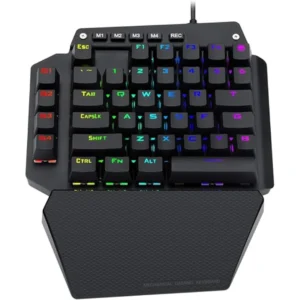 E-YOOSO K-700 44keys One-Handed RGB Mechanical Gaming Keyboard (Brown Switch)