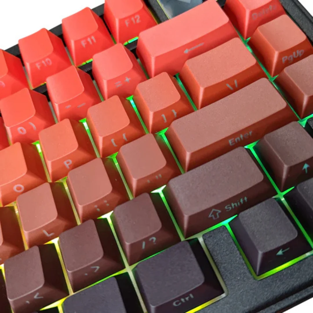 E-Yooso Z-79 Pro RGB 79-Keys Tri-Mode Mechanical Keyboard Gradient Red - Image 8