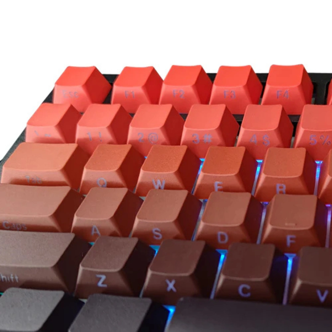 E-Yooso Z-79 Pro RGB 79-Keys Tri-Mode Mechanical Keyboard Gradient Red - Image 2