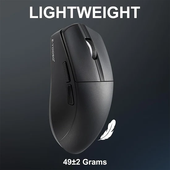 E-YOOSO X-44 Black 1K Wireless 26000 DPI Gaming Mouse - Image 2