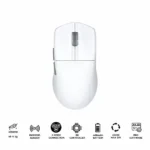 E-YOOSO X-44 White 1K Wireless 26000 DPI Gaming Mouse